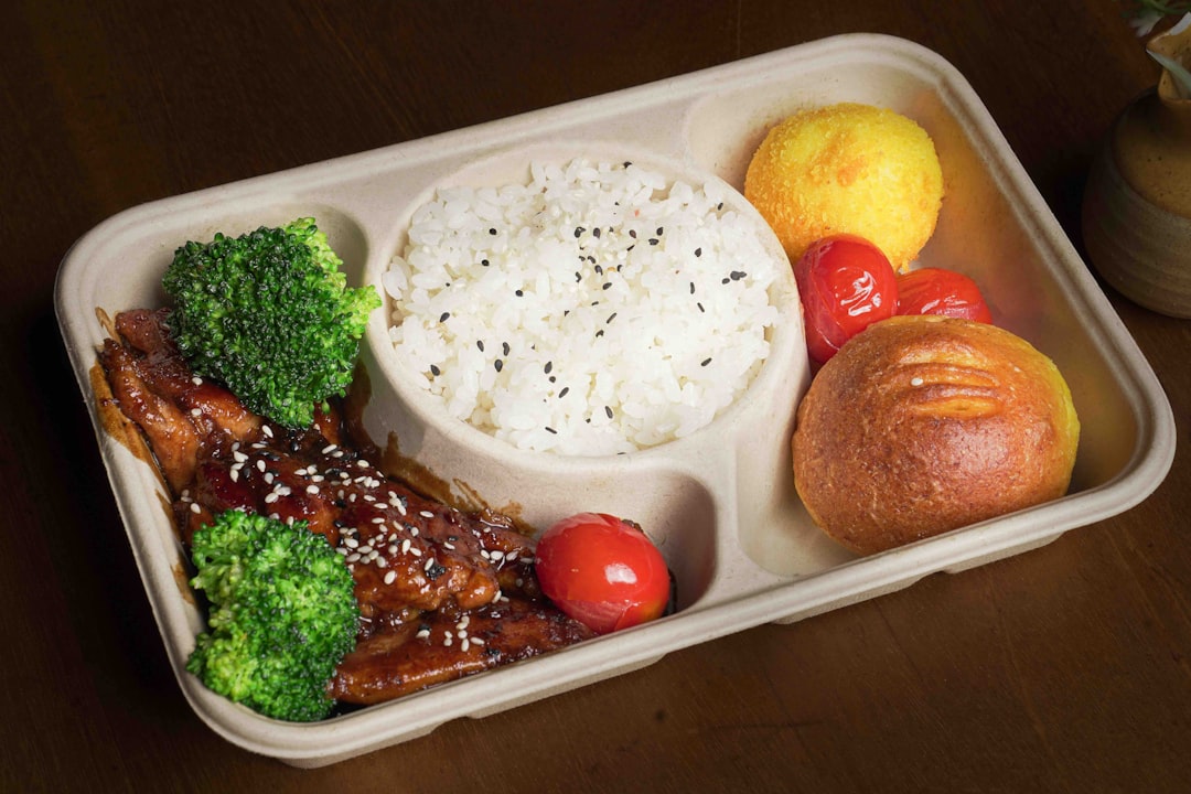 a plate of food